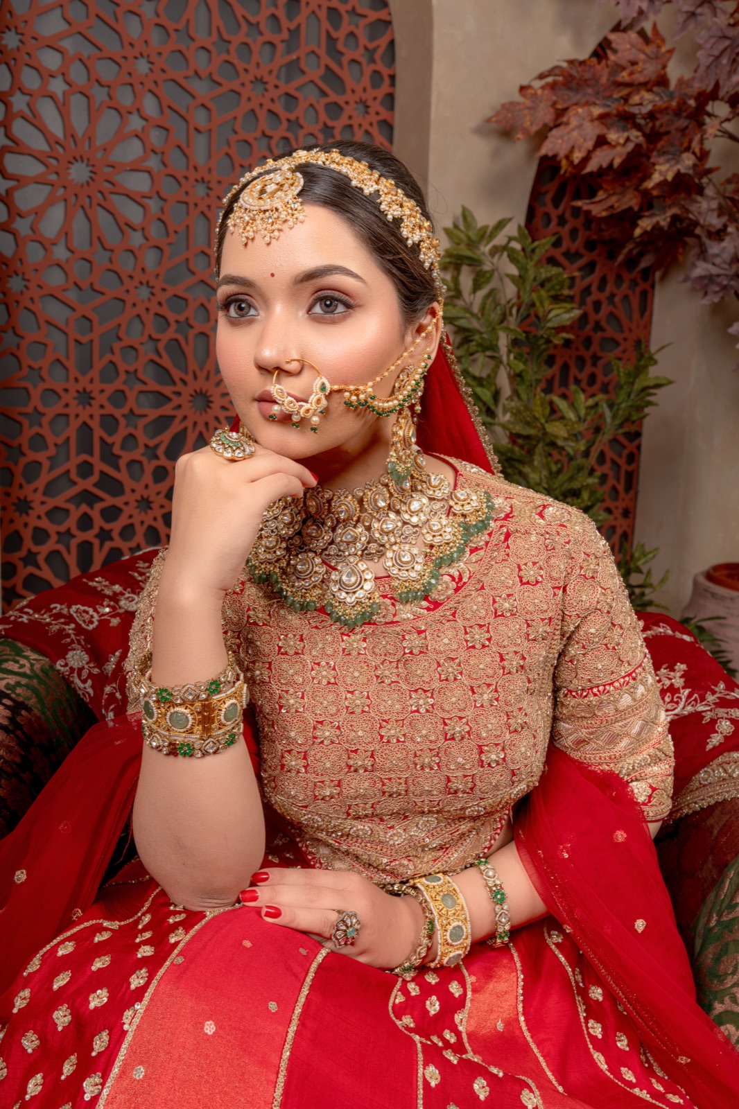 Bridal Makeup look 7 by Makeover By Alfina in Pune